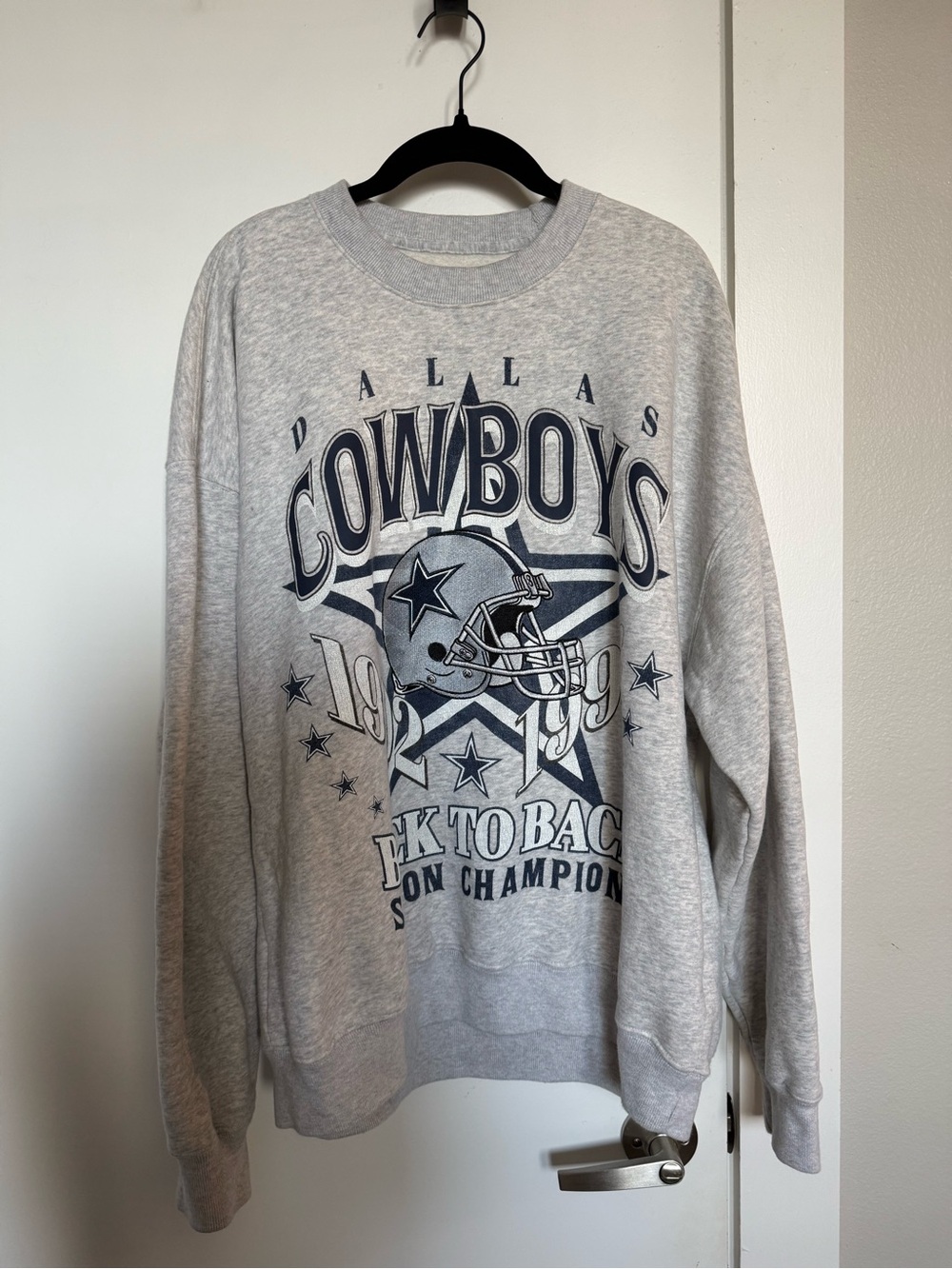Abercrombie & Fitch Grey Graphic Crewneck Sweatshirt